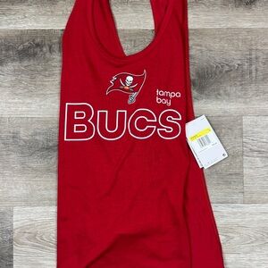 Nike Yoga Tampa Bay Buccaneers Red Tank Top Open Back